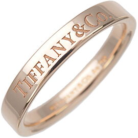 Auth Tiffany&Co. Tiffany Flat Band Ring