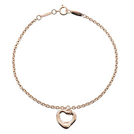 Authentic Tiffany&Co. By The Yard Open Heart Bracelet