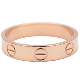 Cartier Mini Love Ring K18PG 750PG Rose Gold