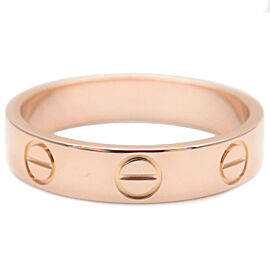 Cartier Mini Love Ring K18PG 750PG Rose Gold