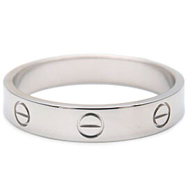 Cartier Cartier Mini Love Ring K18WG 750WG White Gold