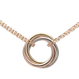 Cartier Sweet Trinity Necklace K18 750YG/WG/PG