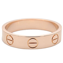 Cartier Mini Love Ring K18PG 750PG Rose Gold