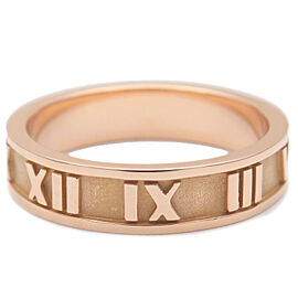 Tiffany & Co. Atlas Ring K18PG 750PG Rose Gold