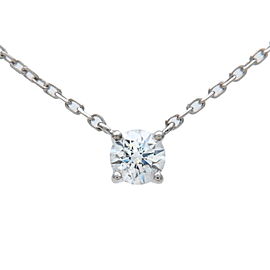 4℃ 1P Diamond Necklace Platinum