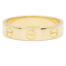 Cartier Mini Love Ring K18YG 750YG Yellow Gold