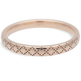 GUCCI Diamantissima Ring K18PG 750PG Rose Gold