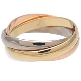 Cartier Trinity Ring SM K18 750YG/WG/PG