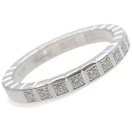 Chopard Ice Cube Half Diamond Ring K18WG White Gold