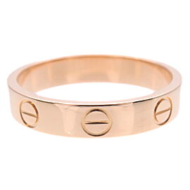 Cartier Mini Love Ring K18 750PG Rose Gold