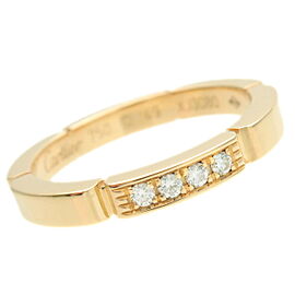 Cartier Maillon Panthere Ring 4P Diamond K18 Yellow Gold