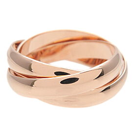 Cartier Trinity Ring MM K18 750PG Rose Gold