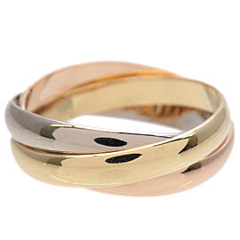 Cartier Trinity Ring SM K18 750YG/WG/PG