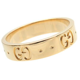 GUCCI Icon Ring K18 750YG Yellow Gold