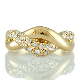 TASAKI 18K Yellow Gold Ring US7.5, EU56 LXKG-652