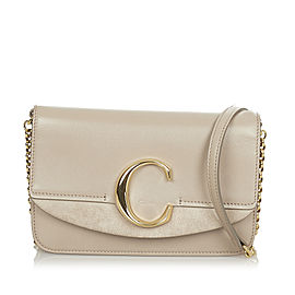 Chloe C Chain Leather Crossbody