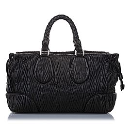 Prada Quilted Leather Satchel