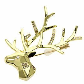 TASAKI 18K Yellow Gold Brooch LXGQJ-1221