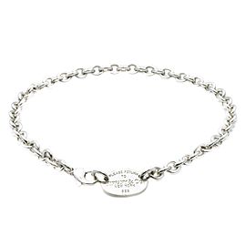 Tiffany & Co. New York 925 Sterling Silver Chain Necklace