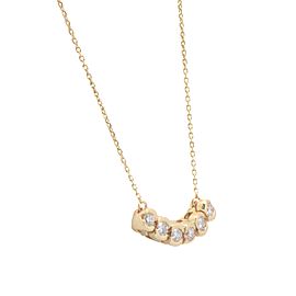 Yellow Gold Diamond Necklace