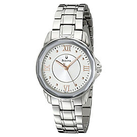 Bulova 96L172 Dress Round Bracelet Womens Watch