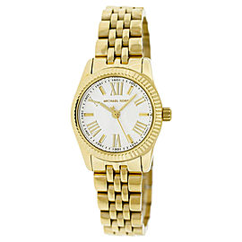 Michael Kors MK3229 Silver Dial Gold-Tone Stainless Steel Ladies Watch