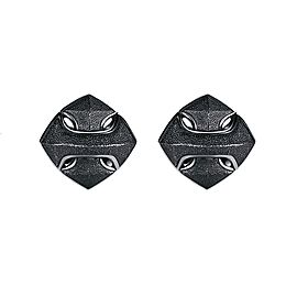 David Yurman Black Sterling Silver Armory Arrow Cufflinks