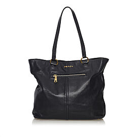 Prada Vitello Daino Leather Tote Bag