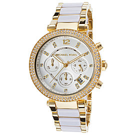 Michael Kors MK6119 Parker Chronograph Analog Sport Quartz 39mm Womens Watch