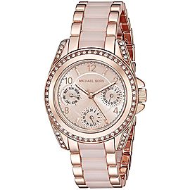 Michael Kors MK6175 Mini Blair Rose Gold-Tone 39mm Womens Watch