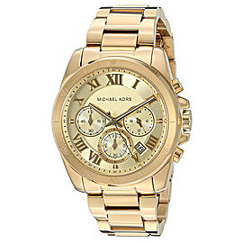 Michael Kors Brecken MK6366 Gold Tone Stainless Steel with Gold Dial 40mm Womens Watch