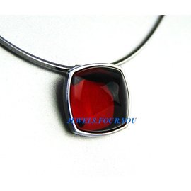 Silver Womens Pendant Necklace