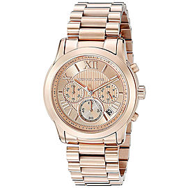 Michael Kors MK6275 Rose Gold Dial Rose Gold Chronograph 39mm Womens Watch