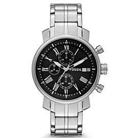 Fossil BQ1000 Stainless Steel Quartz 42mm Mens Watch