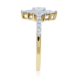 14K Yellow Gold Diamond Ring