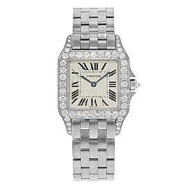 Cartier Santos WF9004Y8 27mm Womens Watch