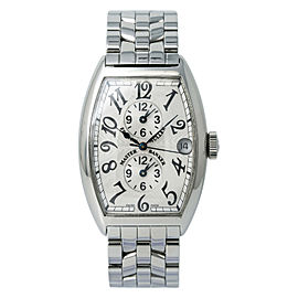 Franck Muller Master Banker 5850 Men's Automatic Watch Stainless Steel 32MM