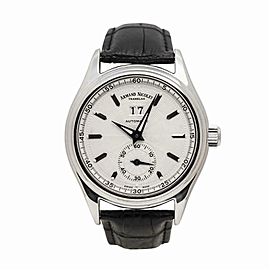 Armand Nicolet MO2 30932 Mens Automatic Stainless Steel Watch Silver Dial 42mm