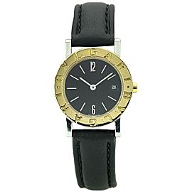 Bulgari Bulgari Women's Two-Tone Quartz Watch Stainless Steel 18k Gold BB 26