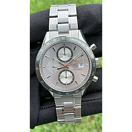 TAG Heuer CV2011 Carrera Chronograph Silver Dial Automatic Men’s Watch