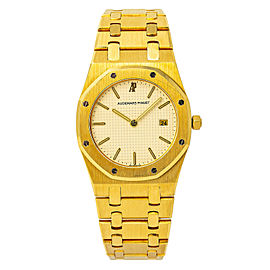 Audemars Piguet Royal Oak 56175 Quartz 18K Yellow Gold Unpolished Unisex 33mm