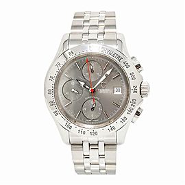 TUDOR CHRONOAUTIC 79380P MENS AUTOMATIC WATCH GRAY DIAL CHRONOGRAPH SS 39MM