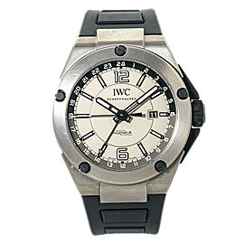 IWC Ingenieur Dual Time Titanium IW326403 Automatic Men's Watch 45mm