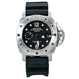 Panerai Luminor Submersible PAM00243 Titanium Mens Automatic With Papers 44MM