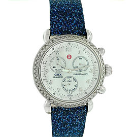 MW Michele Watch CSX Diamond Chronograph Stainless Steel Ladies Watch