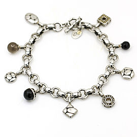 John Hardy Kali Toggle Charm Bracelet in Sterling Silver and 18k Gold