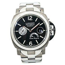 Panerai Luminor PAM00171 Power Reserve Titanium Mens Automatic Watch 44mm