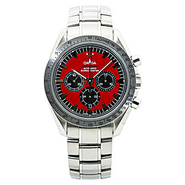 Omega Speedmaster 3506.61 Michael Schumacher Red Mens Automatic Watch 42MM