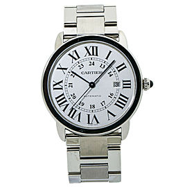 Cartier W6701011 Ronde Solo Silver Dial Automatic Men's Watch 42mm