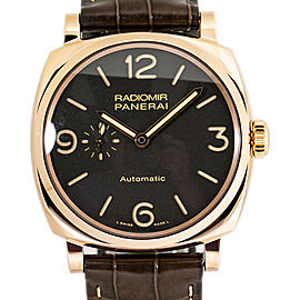 Panerai Radiomir 18K Rose Gold Men's Watch 44mm 2017